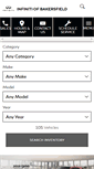 Mobile Screenshot of infinitiofbakersfield.com